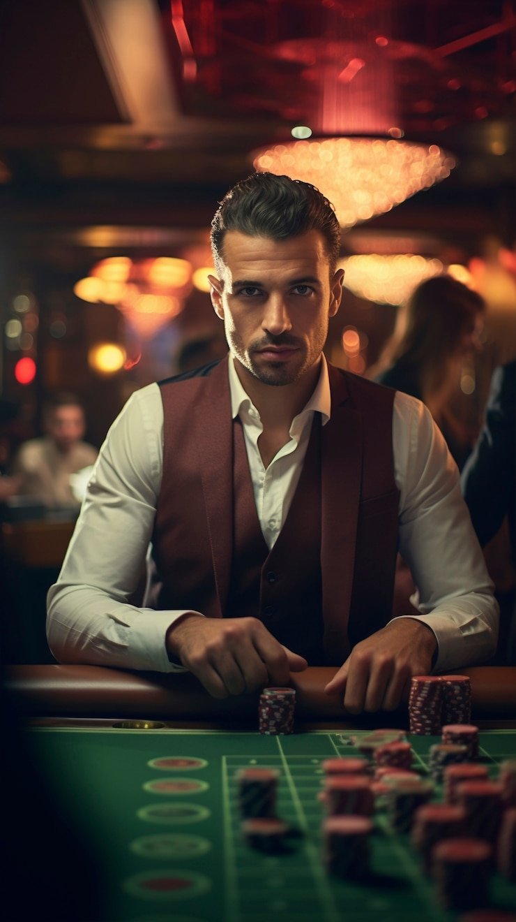 Live blackjack and roulette tables with professional dealers at Nagad8
